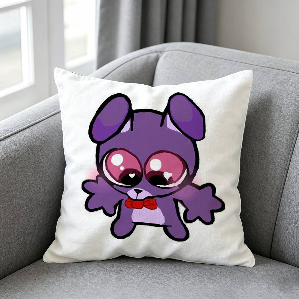 Cute AnimeDdandys WorldSs Pillow cover Soft Microfiber Pillowcase Home Sofa Decor Surprise Decorative printed