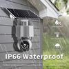 AOV Solar Outdoor Camera – 4G & WiFi Wireless, 360° Full View Security with Color Night Vision