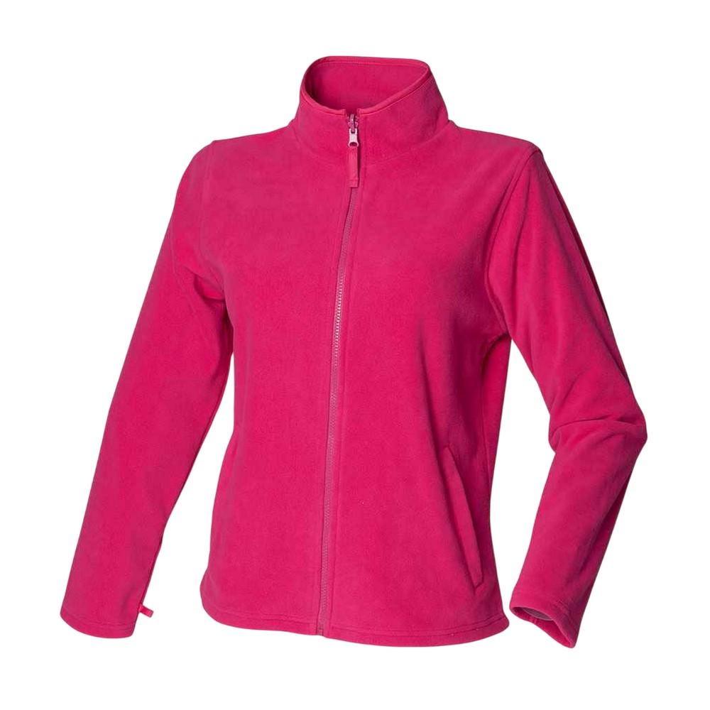 Henbury Womens/Ladies Microfleece Jacket