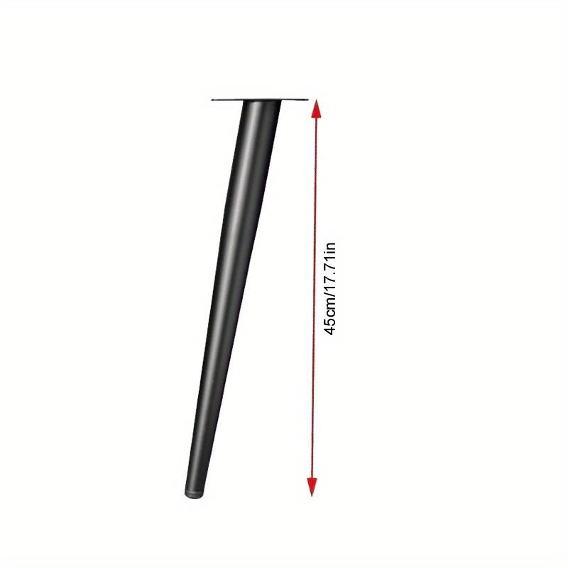 4pcs Furniture Leg Accessories Furniture Legs Metal Furniture Legs Replacement Sofa Living Room Bedroom Table Cabinet TV Stand Feet