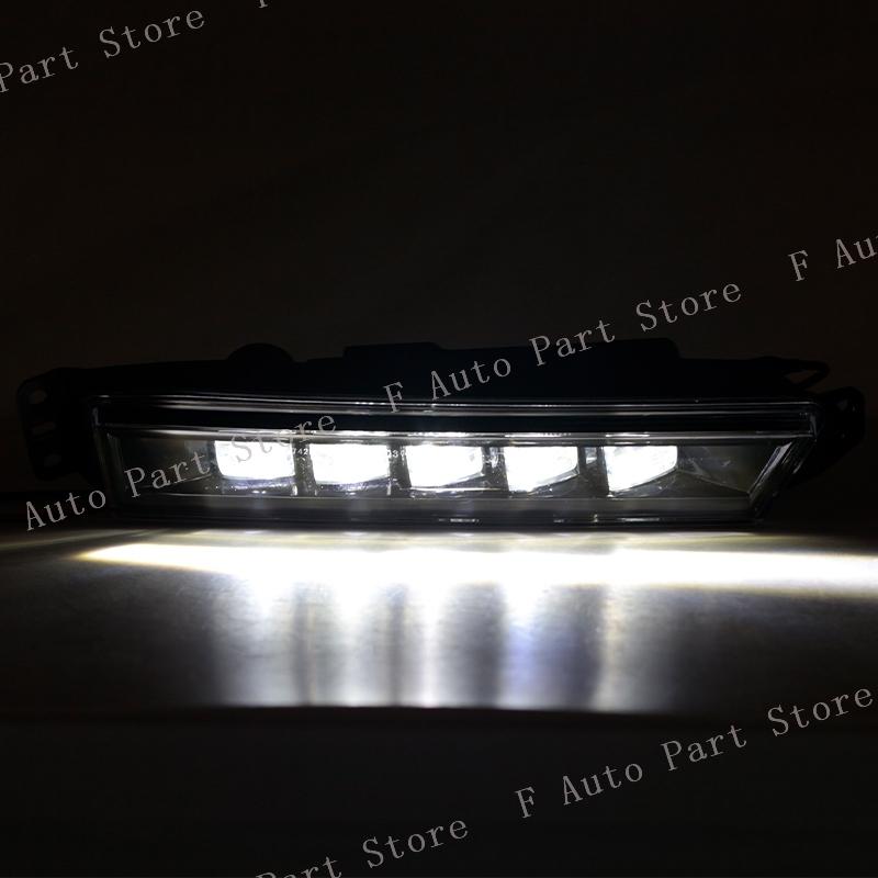 For Honda CRV CR-V 2017 2018 Front Bumper Fog Light Daytime Running Lamp Frame Trim Cover Hood Foglight Foglamp