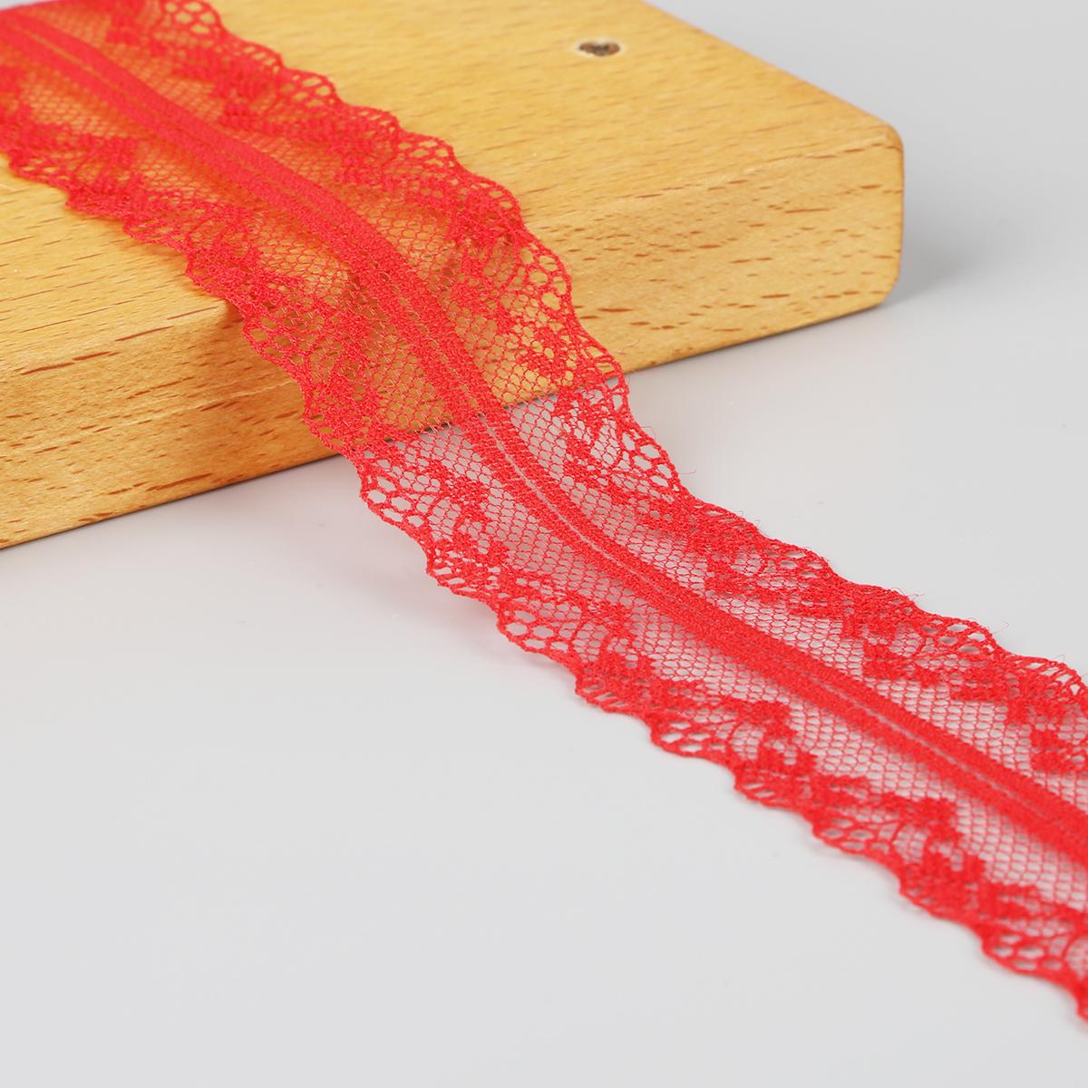 

10 ярдов/пакет полиэстер кружева DIY одежда аксессуары для волос ткань ручной работы Width: 4 cm Length: 9 m