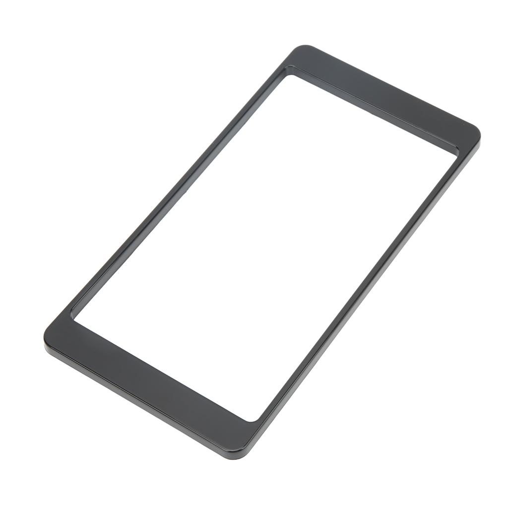 Double DIN Dash Installation Kit Glossy Black Replacement for Mitsubishi Outlander 2014 and Up