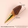 Simulation Torch Ice Cream Cone Model - Fake Dessert Display Prop for Ice Cream Shops