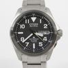 CITIZEN Solar PMD56-2952 PROMASTER LAND Series Eco Drive Luminous Radio Control Day Date Black Silver Titanium Wrist Watch