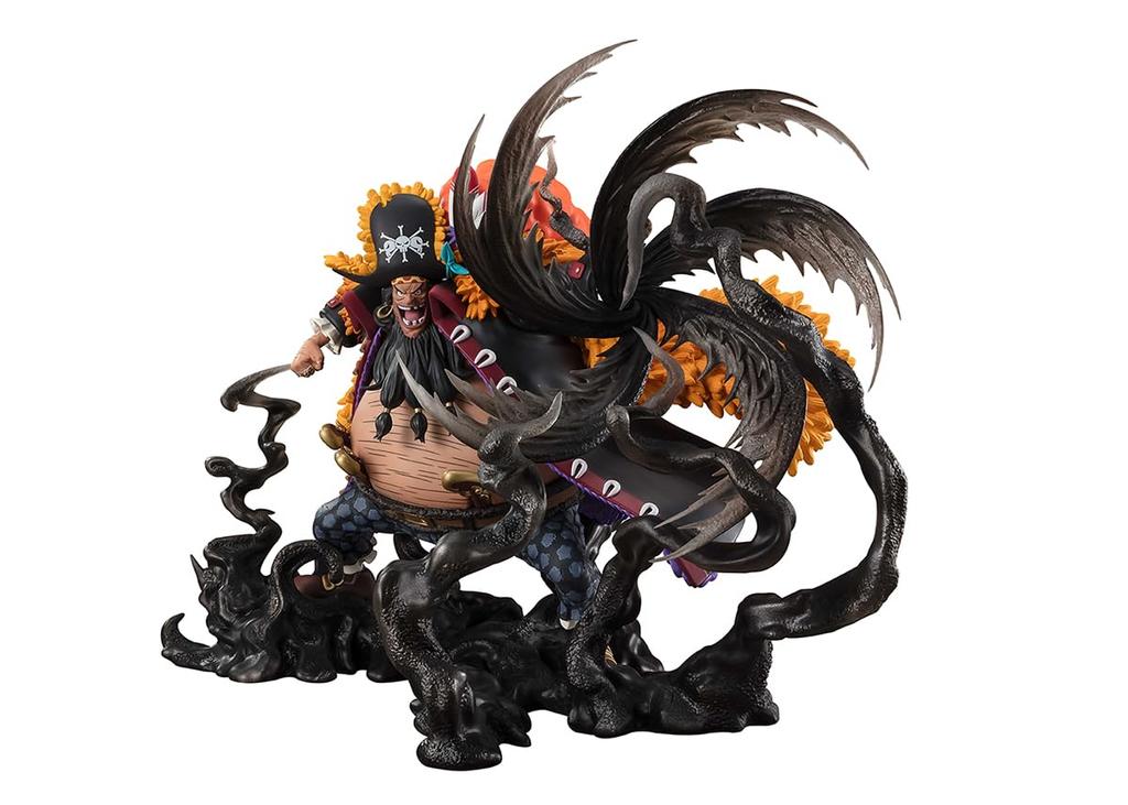 TAMASHII NATIONS Figuarts ZERO Fierce One Piece Marshall Teach Dark Water 240mm PVC ABS Painted Complete Figure [Super Battle] D. - - Approx. &