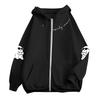 Women's Fashion Casual Long Sleeve Solid Color Hooded Sweatshirt Tops