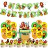 The Lion King Party Decoration Simyron Lion-Themed Party Supplies for Kids