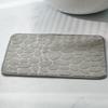 24 X 16in Cobble Pattern Bathmat Anti-slip Floor Mat Versatile Washable for Home Door Entrance