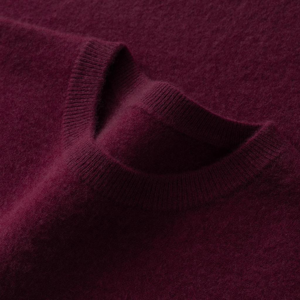 Pull en Cachemire pour Homme: Pull Col Rond Bas, Style Décontracté Chic pour l'Automne/Hiver 2025
