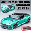 Diecast 1:24 slitinových modelů aut miniaturní Martin DBS Supercar dětské sběratelské dárky k narozeninám kovové vozidlo dárky pro chlapce horké prodejní hračky