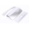 3Pcs ABS Chrome Car Interior Rear Armrest Water Cup Holder Trim Strips Decoration Auto Accessories For BMW G30 5 Series 2018-21