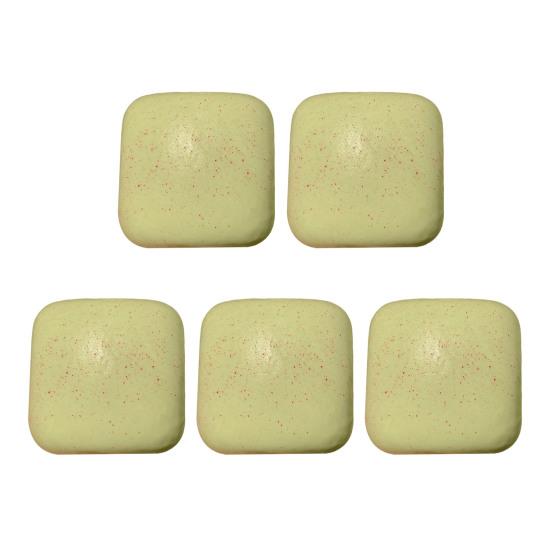 5Pcs Mini Toast Soft Slow Rise Stress Relief Toy Realistic Bread Butter Design Sensory Fidget Gift for Kids And Adults