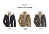 Men's Winter Lambswool Suede Jacket - Velvet Thickened Cotton, Youth Style