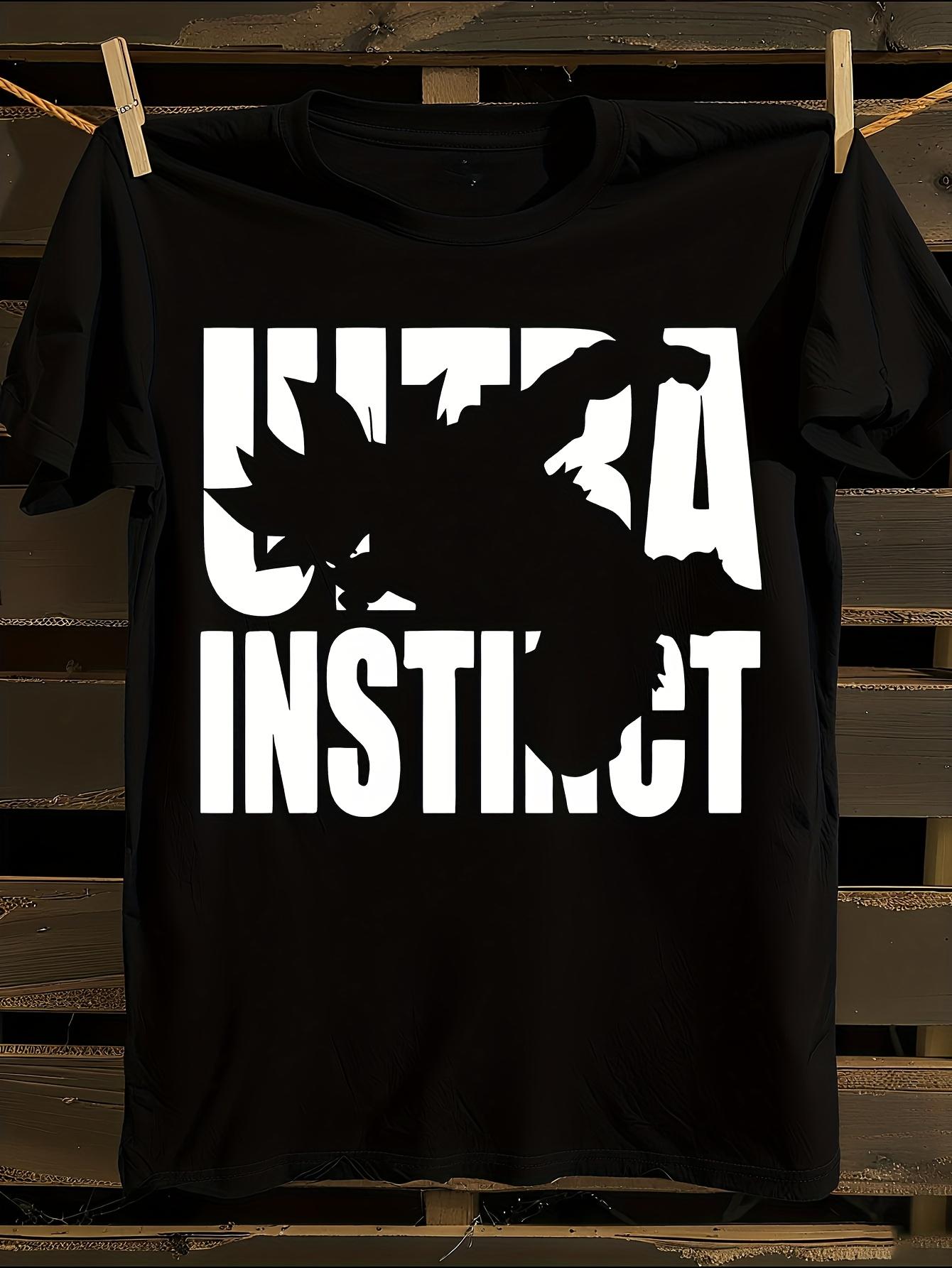 Anime Tshirt Anime-Inspired Ultra Instinct Graphic Tshirt S