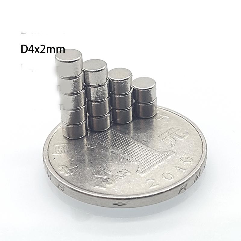 20/50/100pcs Versatile Magnets 4mm x 2mm - All-Purpose Disc Magnets for Crafts, DIY Projects