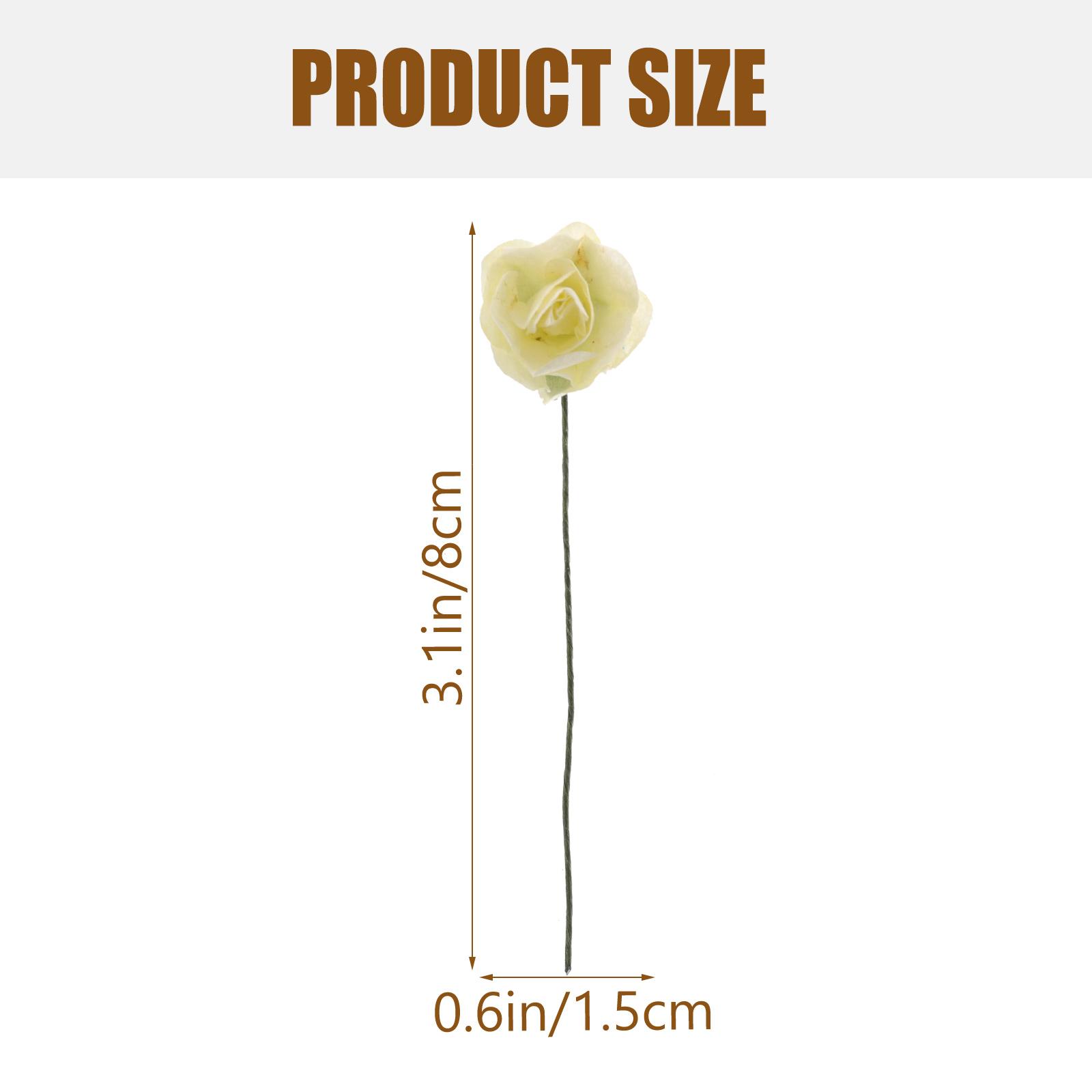 

144pcs Simulation Flower Decor Artificial Paper Plum Blossom Fake Plants For Home Office Desk Party Faux Floral Ornament білий