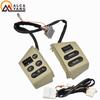 Car Accessories Steering Wheel Control Buttons With Backlight Silver Buttons For Nissan Livina Tiida Sylphy