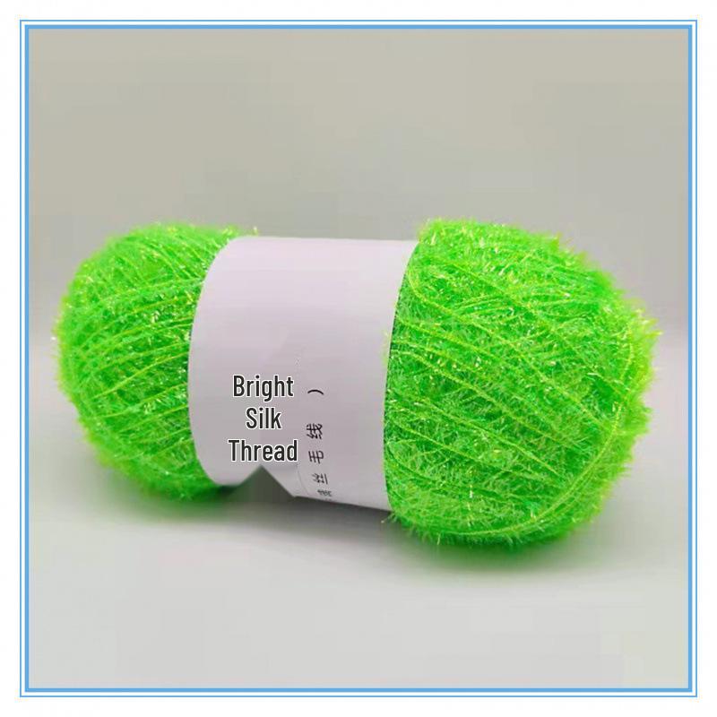 Korean-Style Handmade Strawberry Dishcloth: Non-Stick Oil, Bright Silk and Gold Thread Yarn, Glass Fiber.