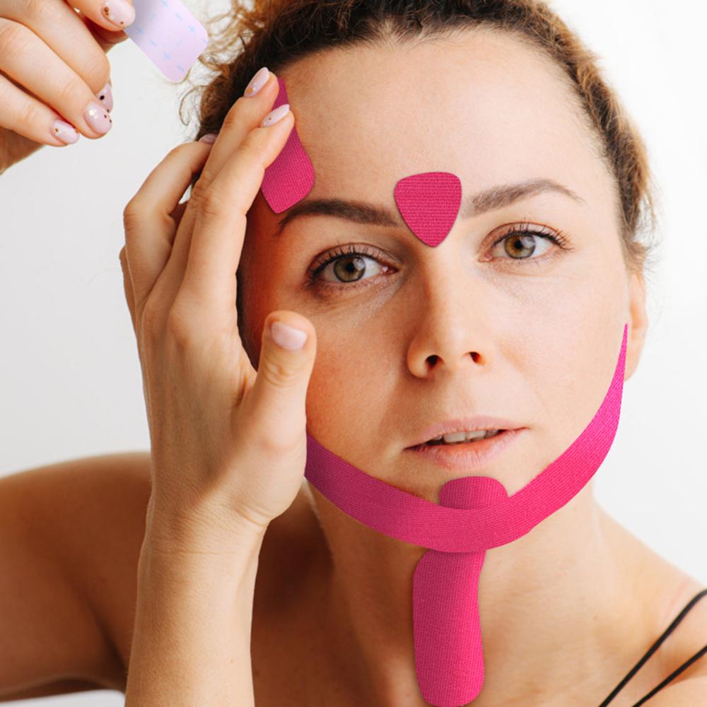 V Line Neck Eyes Lifting Wrinkle Remover Sticker Tape for Face Tape Facial Skin Suitable for Travel or Home Use