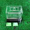 Spacious Cricket Keeper Enclosure Large Capacity With Feeding Tubs And Hide Tube