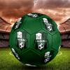 Sassuolo FC Size 5 Soccer Ball, Machine-Stitched PVC, Durable & High Bounce, All Ages Fit, Fan Merchandise, Matches & Outdoor Use.