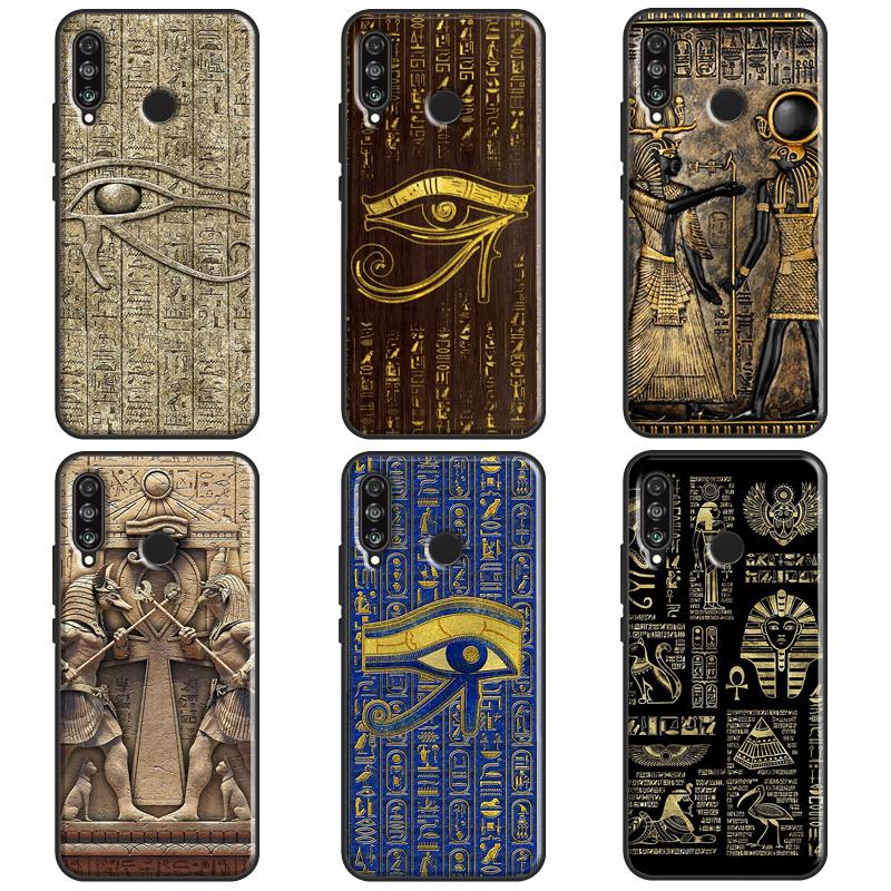 Sacred Eye of Horus Egypt Fresco For Huawei Nova Y61 Y70 Y90 Y60 Y72 Y91 12s 12i 11i 7i 8i 9 10 SE P60 Pro P30 P40 Lite Case