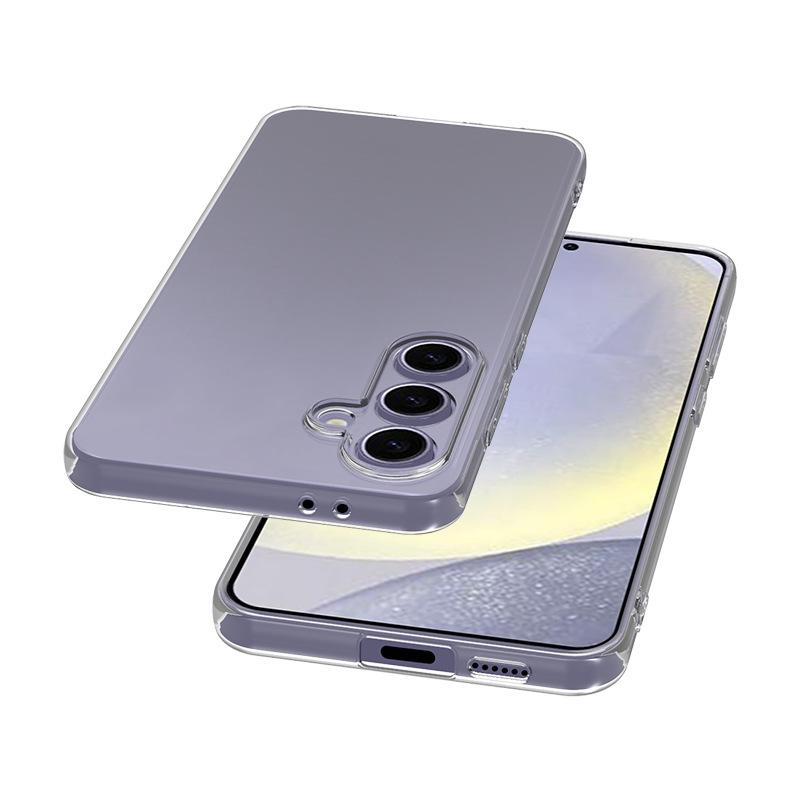 Applicable to Galaxy S26plus mobile phone case ultra-thin transparent tpu Samsung S25 EDGE high-transparency all-inclusive soft case