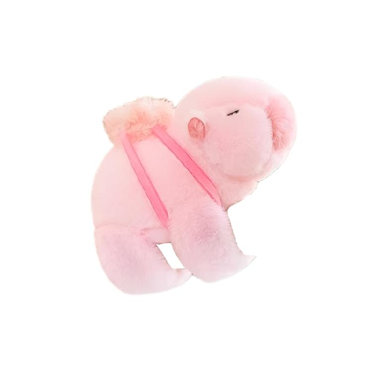 Fun and Stylish Capybara Plush Bracelet Trendy Wristband Portable Fashion Accessory for Wrist or Bag Decoration