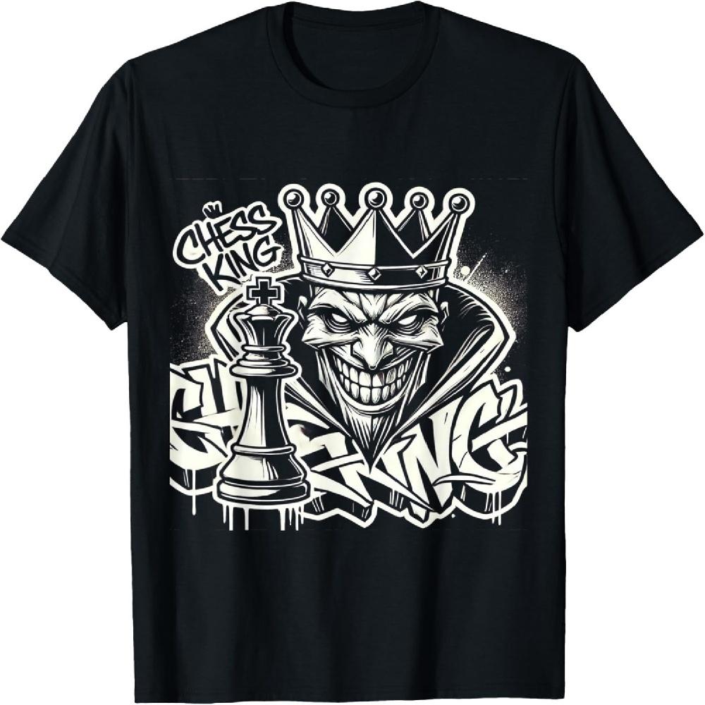 Graffiti Hip Hop Chess King T-Shirt S