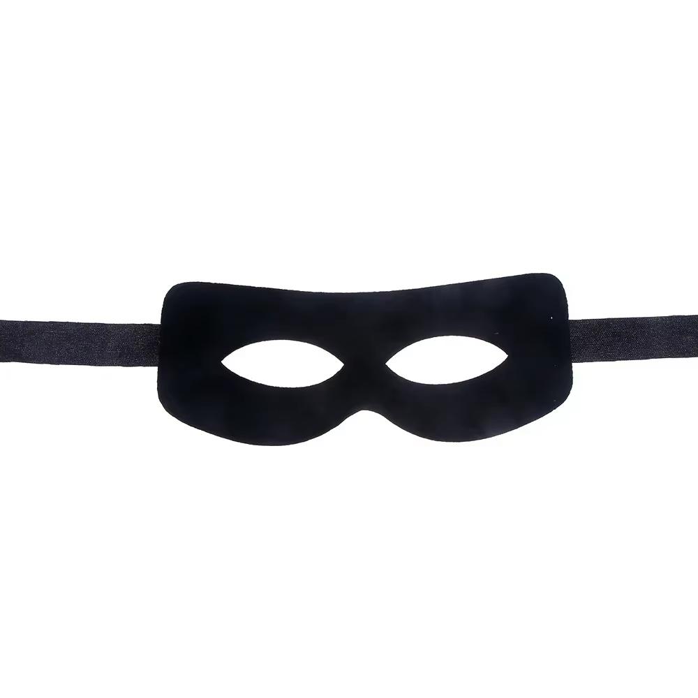 Villain Joke Bandit Zorro Eye MaskHalloween Party Mask Men  Theme Party Exquisite Masquerade Costume Supplies Cosplay Mask