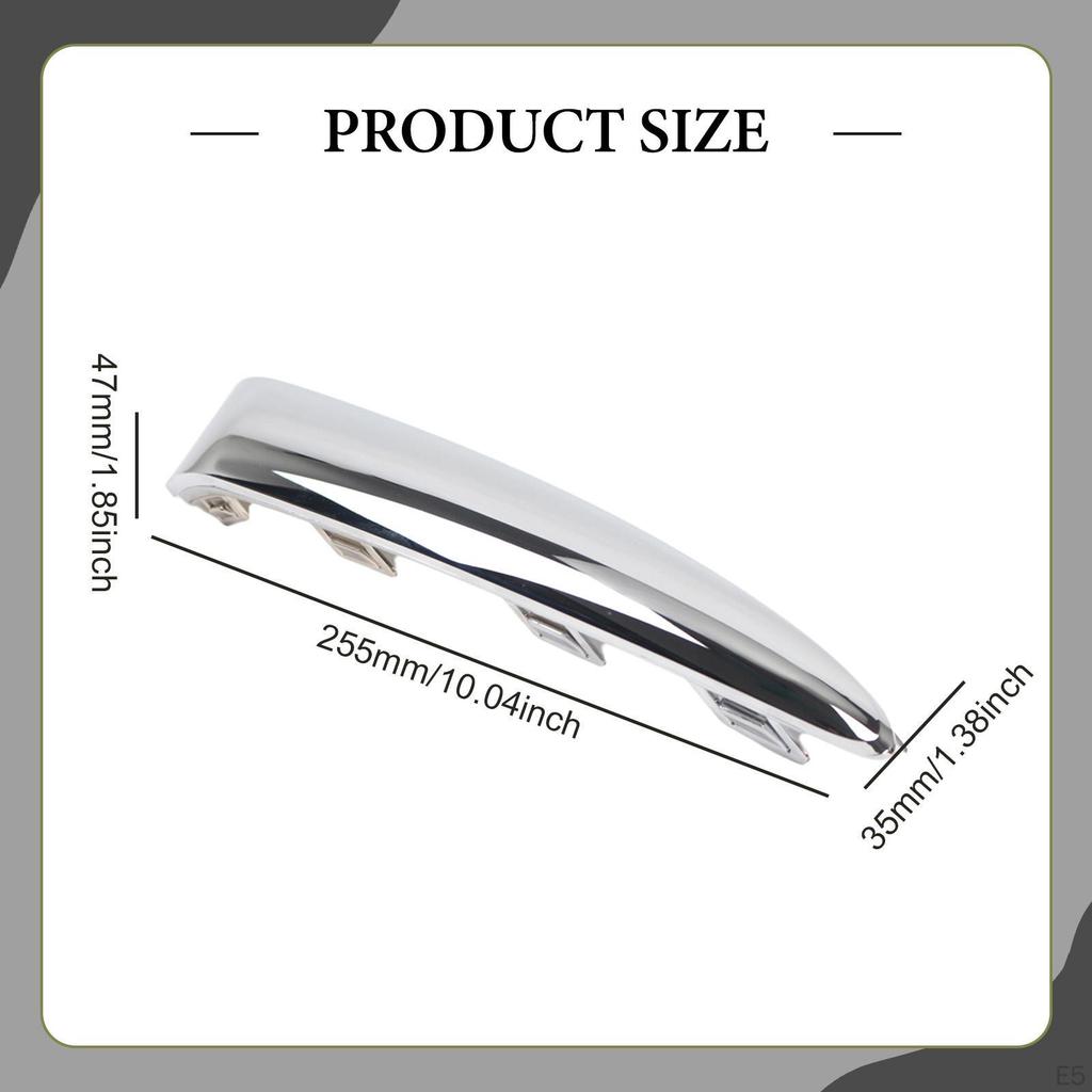 735642306 735619526 Auto Front Unterlippe Zierleiste für 500 (312) LOUNGE 2015.08 -