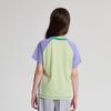 DESA Girls' 2026 Summer Color-block Raglan Short Sleeve T-Shirt