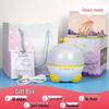 Adorable Starry Sky Night Light Projector for Kids - Seven-Color Rechargeable Atmosphere Lamp