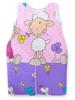 Cotton Sleeping Bag for Children 6-12 Mcy Tog 2.5 Year-Round Insulated Sheep Purple-Pink