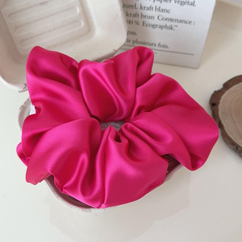 

Белая кружевная резинка-скранчи, вдохновленная Чжао Лусы - Элегантная женская резинка для волос