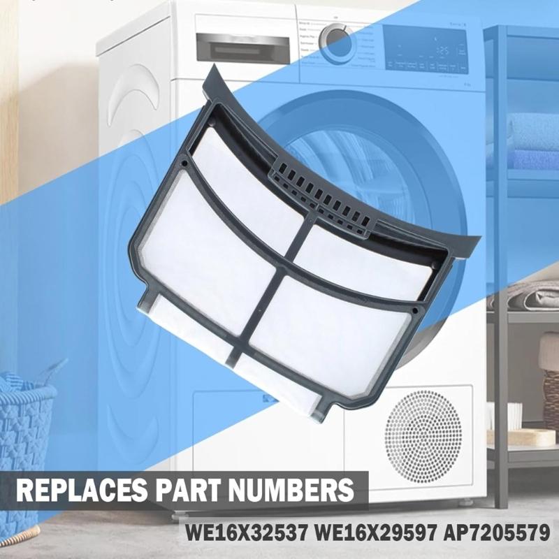 WE16X32537 WE16X29597 AP7205579 Dryer Lint Filter Trap Screen Replacement for Clothes Dryer Dryer Lint Strainer