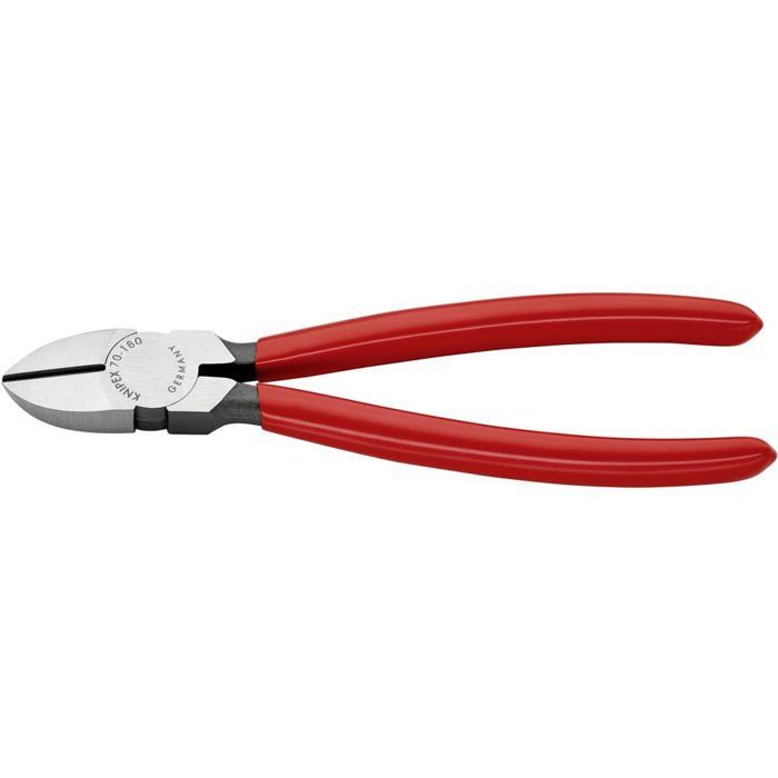 Pince coupante diagonale avec facette knipex 70 01 180 180 mm 1 pc(s)