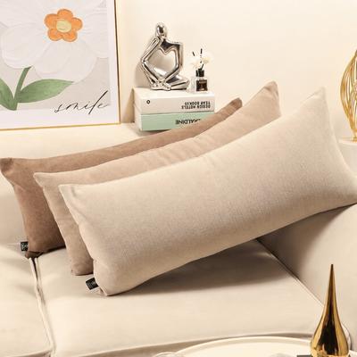 35*90cm Long Pillow Cover Soft Fabric Pillowcase Covers Nordic Lumbar Pillow Cover  Home