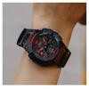 Used [Good condition/rare color] CASIO G-SHOCK GA-B001 Smoked skeleton red with Bluetooth