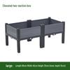 Extra-Large Plastic Balcony & Rooftop Planting Box for Vegetables & Flowers