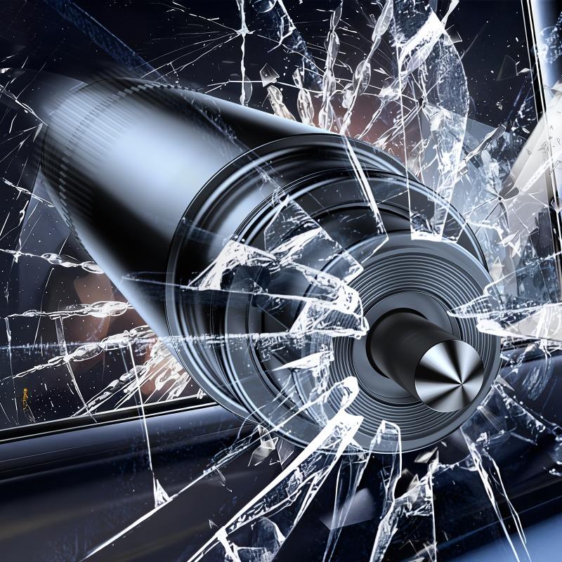 1 Packung, Notfall-Sicherheitshammer, Auto-Fensterbrecher, Gurtschneider, tragbares Auto-Haus-Fluchtwerkzeug