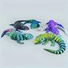 3D Printed Crocodile Articular Movable Funny Gifts Rotatable Office Home Desktop Decorations Crafts Decor 3D Printing Toy