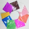 100 Pcs Multicolor Aluminum Foil Candy Chocolate Biscuits Tin Wrapping Paper Diy Metal Embossing Gift Craft Paper Packaging