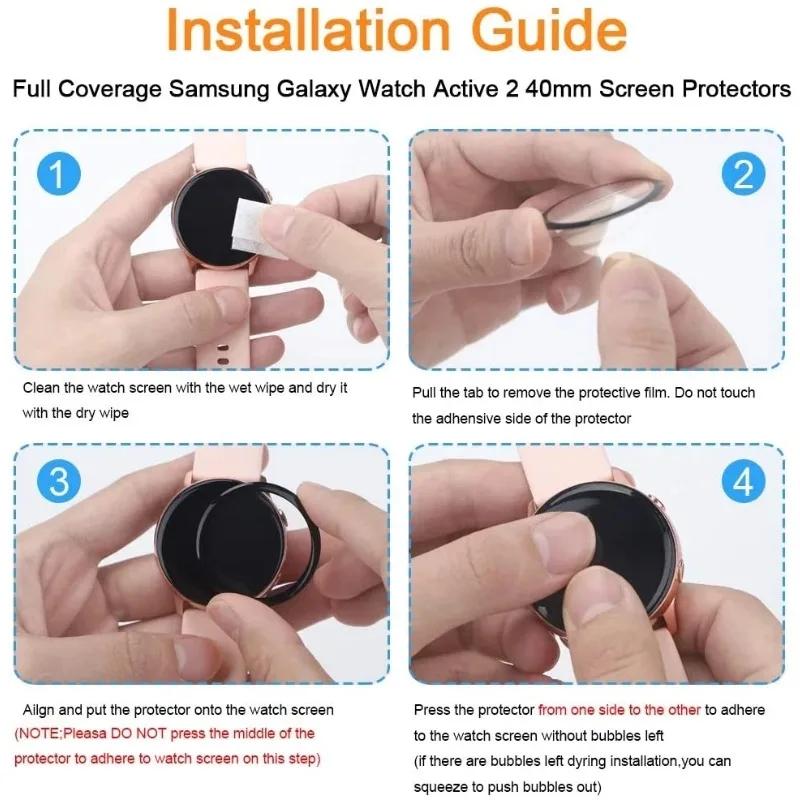 NEW Protective Film For Samsung Galaxy Watch 8Classic 46mm Screen Protector Anti-scratch Film For Samsung Galaxy Watch 8 40 44mm
