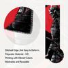 Skeleton Samurai Long Tapestry, Red Sun Black Armor Print Wall Hanging, Bushido Samurai Themed Decor For Bedroom & Living Room