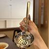 Stainless Steel Soup Spoon Deepened Serving Colander Cooking Essential Slotted Spoon  Restaurant