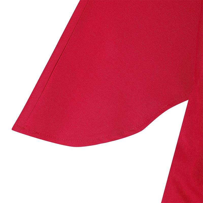 ZANZEA Women Casual Round Neck Solid Color Loose Long Sleeve Blouse