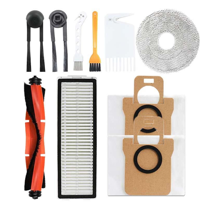Xiaomi Mijia M40S Robot Accessories: Roller Brush, Side Brush, Filter, Mop, Dust Bag