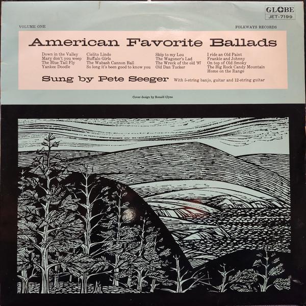 

LP Record PETE SEEGER American Favorite Ballads JET7199 GLOBE Japan CountryFolk Used